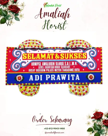 Papan Bunga Ucapan Selamat Lembarawa